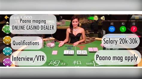 casino dealer philippines|What to Expect from Your Online Casino Dealer.